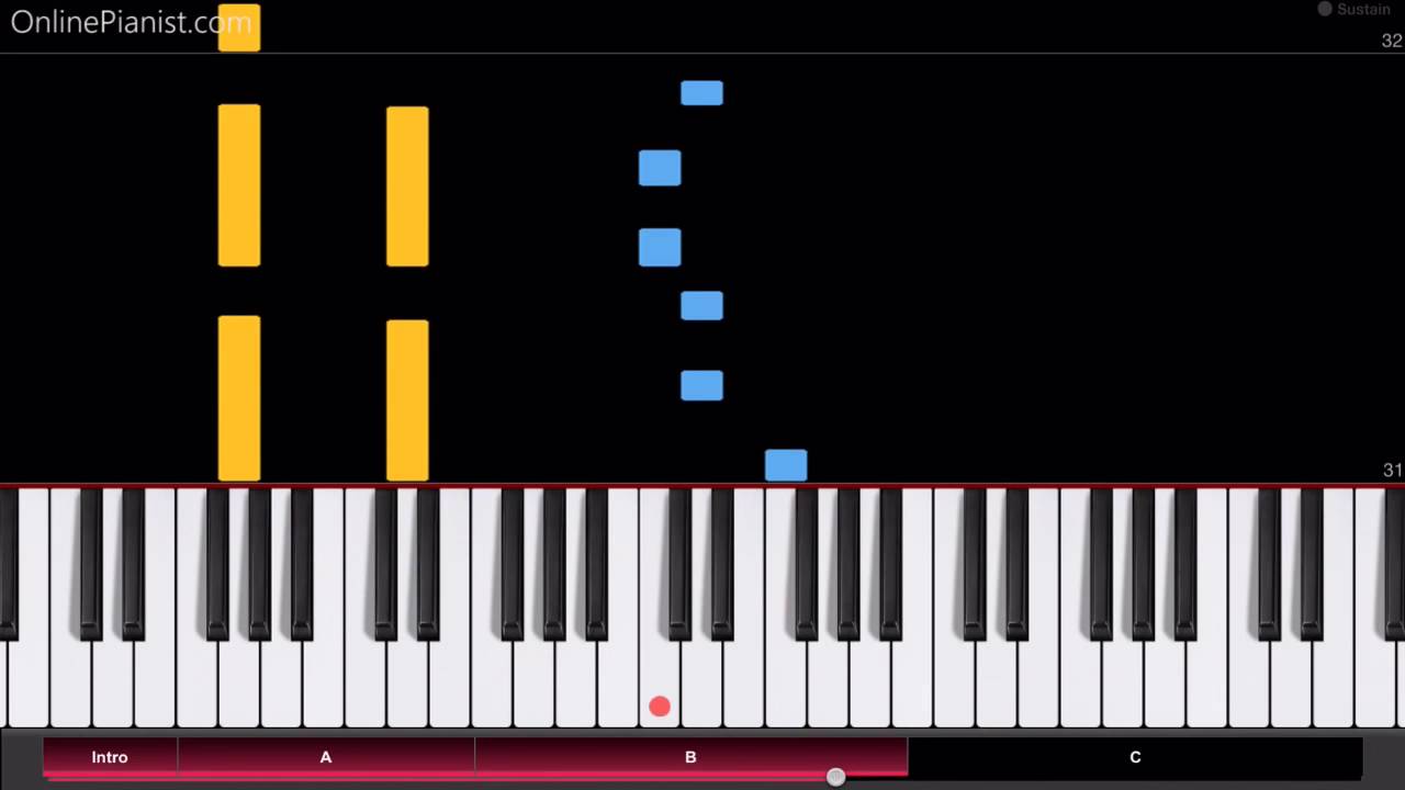 unravel on piano